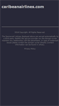 Mobile Screenshot of caribeanairlines.com